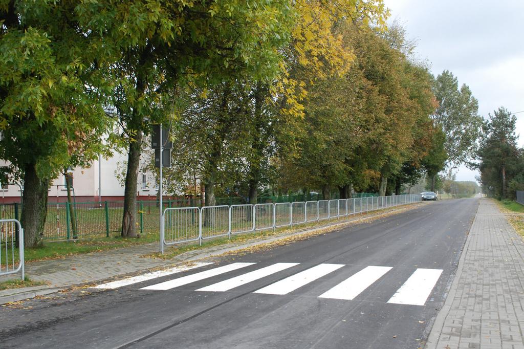 modernizacja drogi powiatowej o długości prawie 730 m.