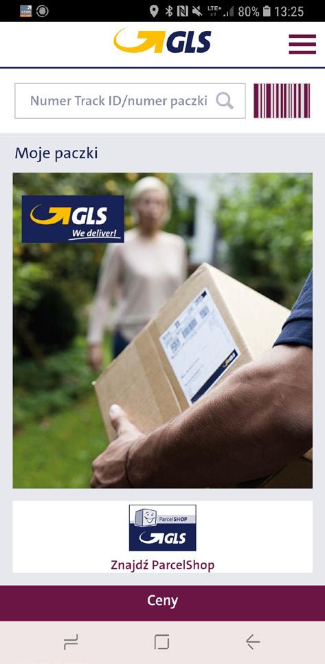 GLS Zadanie Uruchom aplikację Wejdź w zakładkę wyszukaj punkt Parcel Shop Wyszukaj punkt najbliższy twojego zamieszkania przy założeniu, że mieszkasz w Częstochowie na ul.