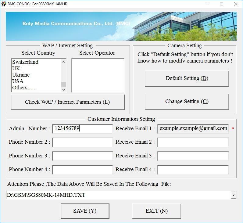 1 2 3 4 5 6.2 Ustawienia parametrów 6 Z menu programu wybierz opcję Others.