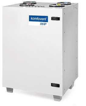 RHP Standard RHP V Maksymalny strumień powietrza (m³/h) 395 Grubość ścianek (mm) 30/ Masa (kg) 120 Napięcie znamionowe (V) 1~230 Maksymalny prąd obciążenia () 6,6 (RHP 2.2/1.
