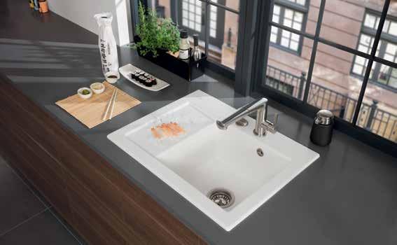 ZLEWOZMYWAKI CERAMICZNE VILLEROY&BOCH INDYWIDUALNY ELEMENT TWOJEJ KUCHNI Ceramika Villeroy&Boch łączy doświadczenie pochodzące z tradycyjnego rzemiosła z najwyższą dokładnością przemysłową.