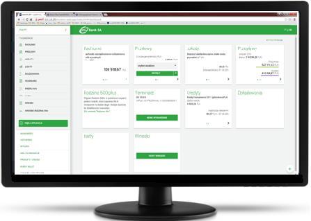 Bankowość Elektroniczna SGB24 została stworzona dla osób prywatnych, MŚP oraz rolników,