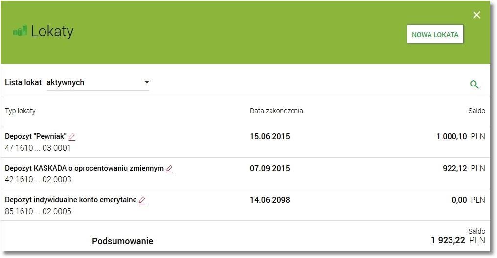 Użytkownik Usługi Bankowości Elektronicznej SGB24 może w dowolnym momencie korzystania z systemu oraz z poziomu dowolnej opcji wyświetlić pulpit, wybierając
