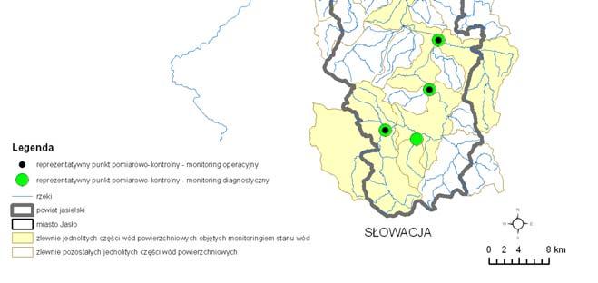 Wisłoka-Majscowa Iwielka-Toki Wisłoka-Kąty Wisłoka-Świątkowa Krempna-Krempna Rys. 2.1.