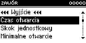 EL480 z PID 3. Temperatura zadana zaworu Opcja ta służy do ustawiania zadanej temperatury zaworu. Użytkownik może zmieniać zakres temperatury na zaworze od 10 OC do 50OC.