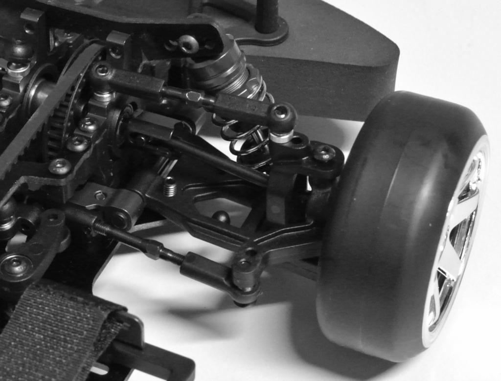 d) Mechaniczne obniżenie zawieszenia Dla obniżenia podwozia istnieje możliwość mechanicznego ograniczenia skoku sprężyny przy rozprężaniu.