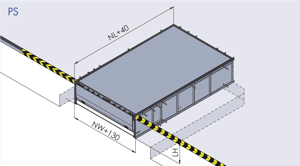 betonem. Rozwiązanie to znacznie ułatwia prace budowlane oraz ogranicza koszty dzięki braku konieczności stosowania skomplikowanych szalunków.