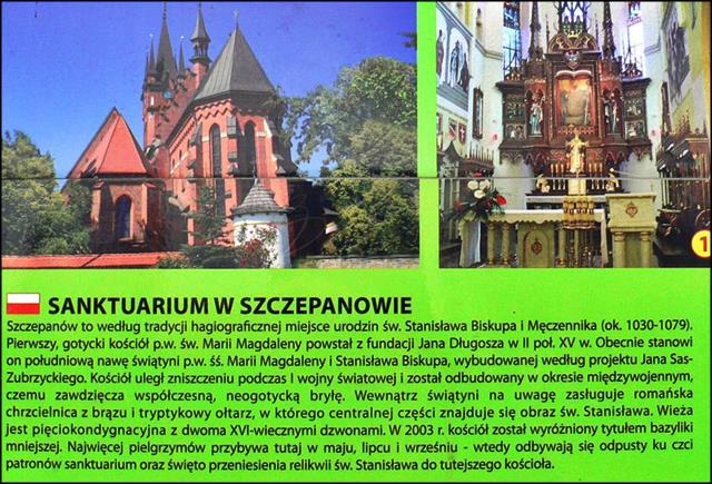 Szczepanów (Woj. Małopolskie) Bazylika pw. śś. Marii Magdaleny i Stanisława BM Sanktuarium św.