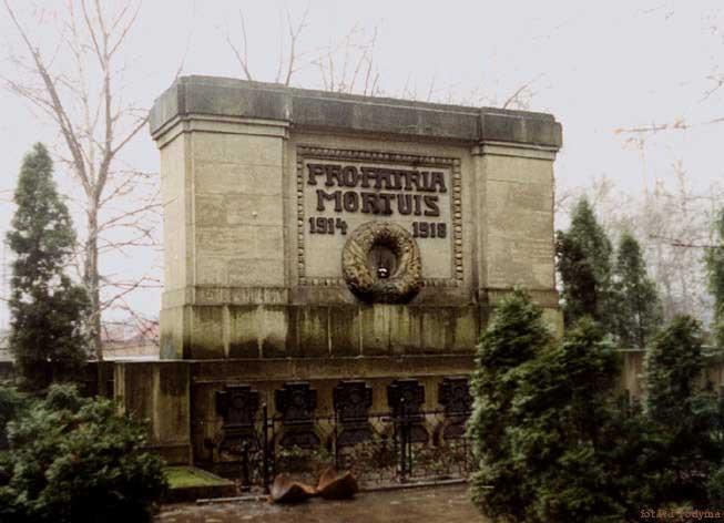 KWATERA WOJENNA NA CMENTARZU W WIELICZCE Ryc.