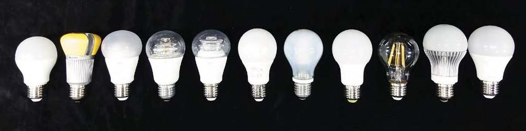 Photo 1. View of the tested halogen light bulb widenia pracowników.