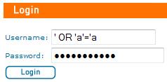Test 6. SQL-Injection z kombinacją zapytania SQL Wprowadzamy zapytanie SQL w zmodyfikowanej formie (np. OR a=a, b=b, 1000=1000, etc). 6a.
