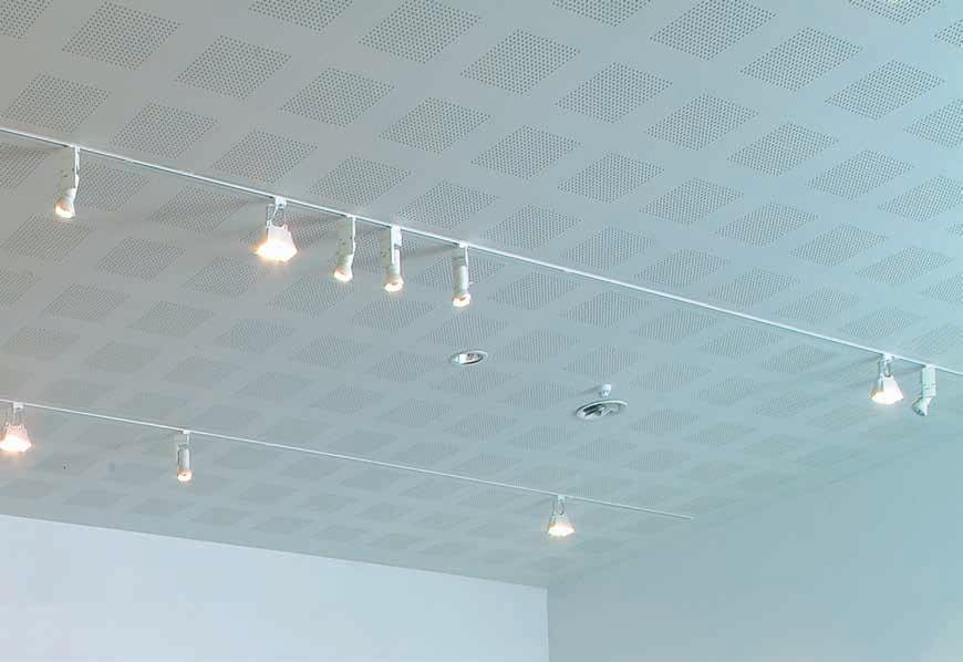 GYPTONE BIG GYPTONE BIG Quattro 46 płyta gipsowo-kartonowa do sufitów podwieszanych Opis produktu Perforowana płyta gipsowo-kartonowa.