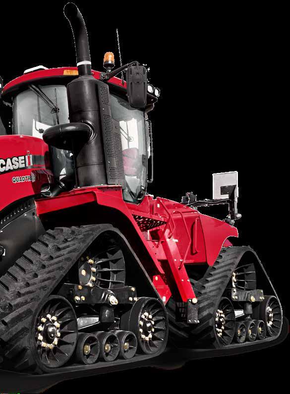 TYLKO HI-ESCR BEZ KOMPROMISÓW Aby zapewnić najwyższą moc wyjściową w tej klasie, ciągniki Steiger i Quadtrac Case IH polegają na silniku FPT z wysokociśnieniowym układem wtrysku Common Rail o