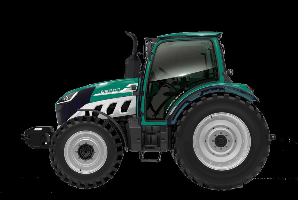 WYMIARY I MASY ARBOS 5100 ARBOS 5115 ARBOS 5130 4WD 4WD 4WD 540/65 R34 Tył 440/65 R24 Przód 600/65 R38 (W18L*38) Tył 440/65 R28 (W14L*28) Przód