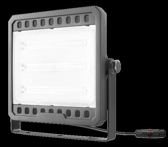 FUTURE MAGNUM SQR LEDLINE FUTURE LED LED XL 50W MAX NAŚWIETLACZE / FLOODLIGHTS A IP65 220-240V LED IK10 50-60Hz 1 B C - Źródło światła: wysokowydajne LED GO!