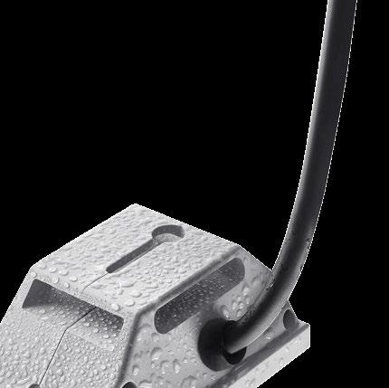 MAGNUM FUTURE LINE FUTURE LED LED XL 50W MAX NAŚWIETLACZE KLUCZOWE ZALETY / FLOODLIGHTS / Key advantages Łatwość i wszechstronność montażu / Easy and universal mounting Pozwala do minimum skrócić