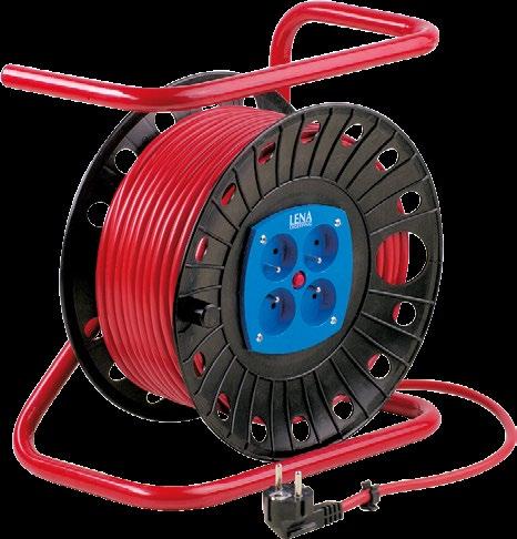 PRZEDŁUŻACZ BĘBNOWY WIELOPOZ. 230V / 230V MULTI-POSITION REEL EXT.