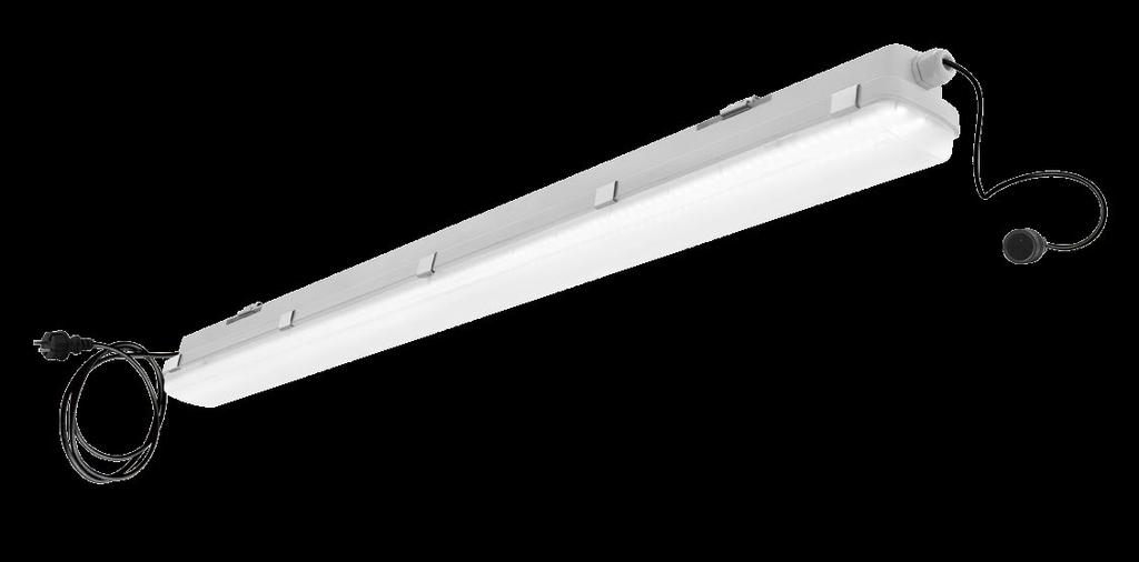 TYTAN LED OŚWIETLENIE STACJONARNE STATIONARY LIGHTING Natynkowa lub montowana bezpośrednio na stojaku / rusztowaniu oprawa LED o wysokich parametrach i podwyższonej szczelności IP44.