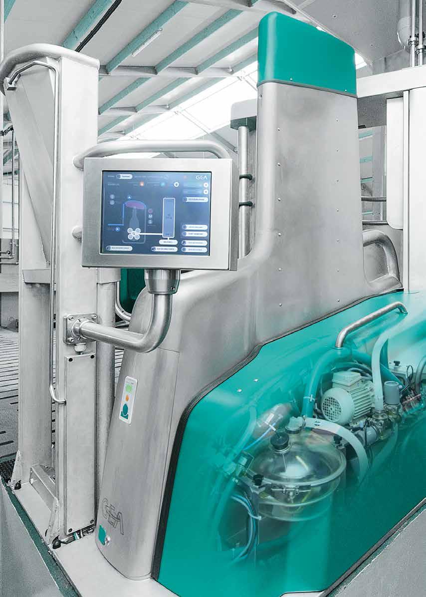 Produkcyjność o każdej porze 19 Udój bez przerw Podczas gdy główny zbiornik na mleko jest opróżniany i