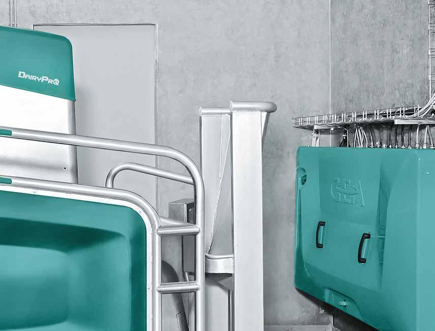 Monobox 3 Najwyższa jakość mleka Delikatny dój, doskonała pielęgnacja strzyków i najwyższa higiena aż do zbiornika Wydajne środowisko pracy Ergonomiczne stanowisko pracy z ekranem dotykowym 12,1cala