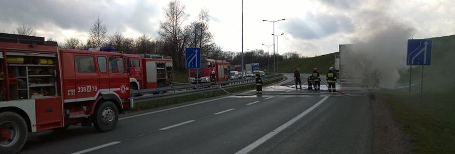 OSP Zabierzów Pożar samochodu