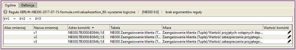 Reguła weryfikuje poprawność wpisanych dopuszczalnych wielkości dla komórki B7403 "Identyfikator współkredytobiorcy", Czyli: PESEL - 11 cyfr oraz poprawność sumy kontrolnej REGON - 9 cyfr oraz