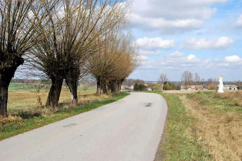 LOKALIZACJA - 4. Gluzy Nr punktu Start: 50.395974,20.714802, koniec: 50.396865,20.