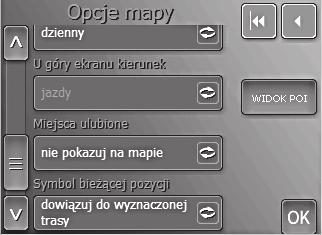Możesz wybrać Mapę: - Polska - jeśli chcesz korzystać z nawigacji tylko na terytorium Polski; - Drogi Główne Europy - jeśli chcesz korzystać z nawigacji satelitarnej również poza obszarem Polski.