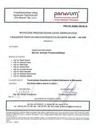zarówno wytyczne przedłużania pracy długo eksploatowanych urządzeń [1-3], jak również systemy informatyczne umożliwiające zdalny nadzór diagnostyczny oraz planowanie utrzymania stanu technicznego