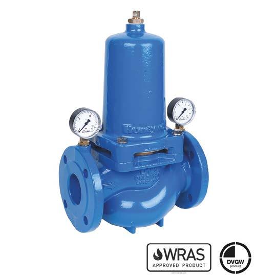 Regulatory ciśnienia D15S Regulator ciśnienia wersja standardowa ZASTOSOWANIE Według normy EN 806-2 regulatory ciśnienia tego typu chronią instalacje wodne przed zbyt wysokim ciśnieniem wejściowym.