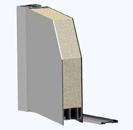 DANE TECHNICZNE Rodzaj panelu obustronnie nakładkowy o grubości 90 mm jednostronnie nakładkowy o grubości 58 mm wsadowy Typ Aluminium Aluminium Aluminium i PCV System Aliplast STA R Aliplast STA R