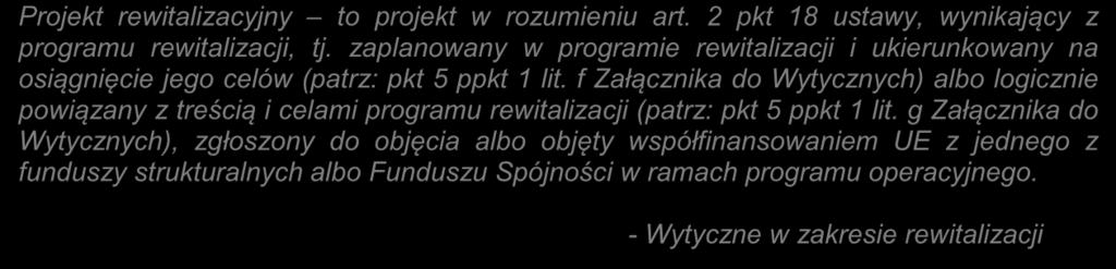 konieczności realizacji dodatkowych zadań inwestycyjnych nie uwzględnionych w tym projekcie. Jeśli okazałoby się, że przedmiotowy projekt nie spełnia powyższego warunku (np.