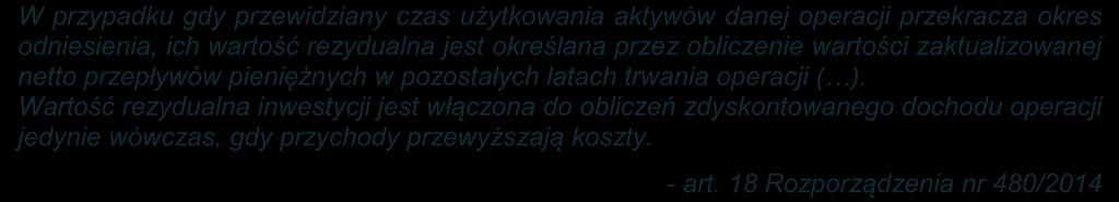 Jeżeli podczas realizacji projektu wnioskodawca spodziewa się uzyskać przychody, należy opisać, czego one dotyczą oraz określić ich przewidywana wartość. Mogą one dotyczyć np.