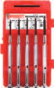 ze stali stopowej zestaw 5-owy, trzony sześciokątne zawartość: sześciokąt 0.9, 1.3, 1.5, 2.0 i 2.5mm. ze stali stopowej KeN-572 PlN 11 220g -9040K 33.