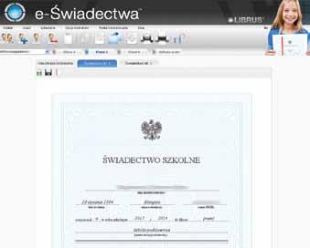e-świadectwa to zaawansowana aplikacja internetowa usprawniająca proces sporządzania i drukowania świadectw szkolnych oraz arkuszy ocen.