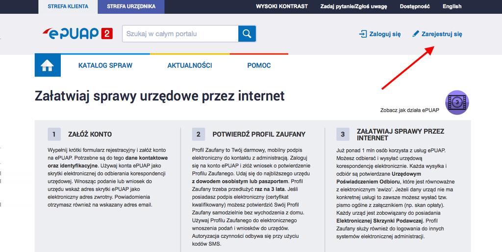 I. Zakładanie konta epuap2 Rejestracja w epuap2 to bardzo prosty i szybki proces. Zajmuje dosłownie kilka chwil, umożliwiając tym samym korzystanie z podstawowych funkcji systemu.