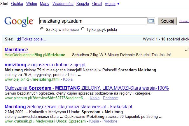 wyszukiwania informacji,