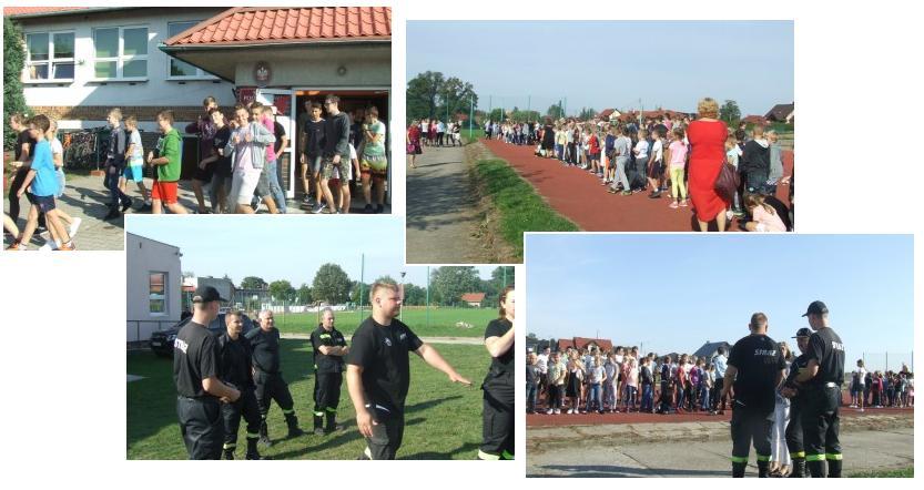 20 września Strażacy z OSP Gaworzyce przeprowadzili w naszej szkole próbny alarm przeciwpożarowy.