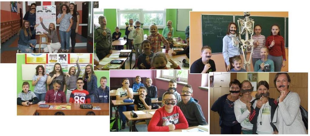 27 września obchodziliśmy w naszej szkole Szalony Dzień z Wąsem.