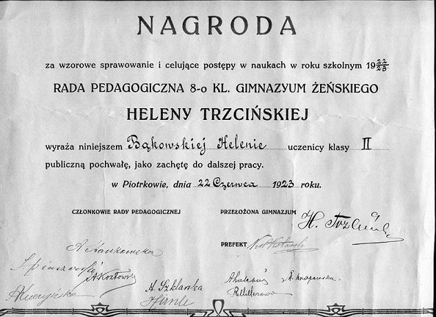 Piotrkowie przy ul.