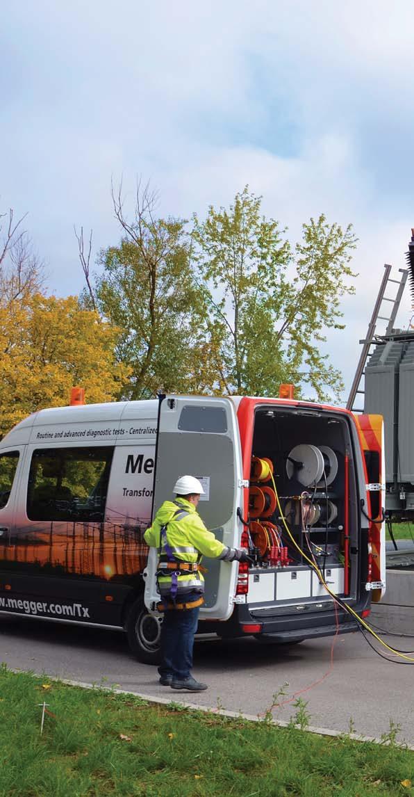 Megger lider w diagnostyce transformatorów TYPY TESTÓW ZESTAWY POMIAROWE MEGGER ELEMENT TRANSFORMATORA POMIAR TRAX Delta IDAX CDAX S1/MIT FRAX MWA TTR MTO MRCT OTS MOM DLRO OTD Rezystancja