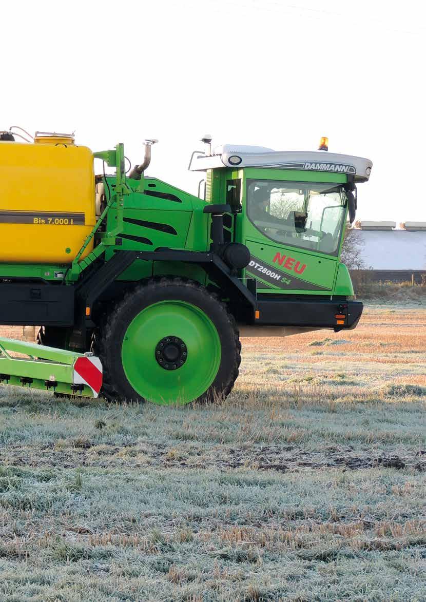 DAMMANN-trac DT 3500H S4 EcoDrive Ekonomiczna rezerwa mocy od Dammann a, to trzyosiowy Dammann - trac DT 3500 H S4 EcoDrive zapewniający wystarczającej siły.