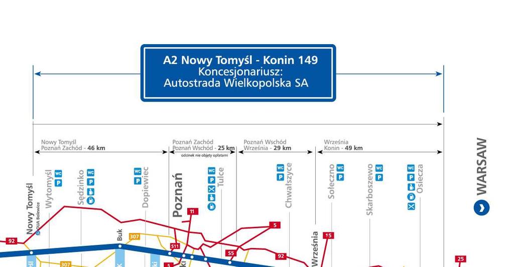 A2 Nowy Tomyśl Konin 149