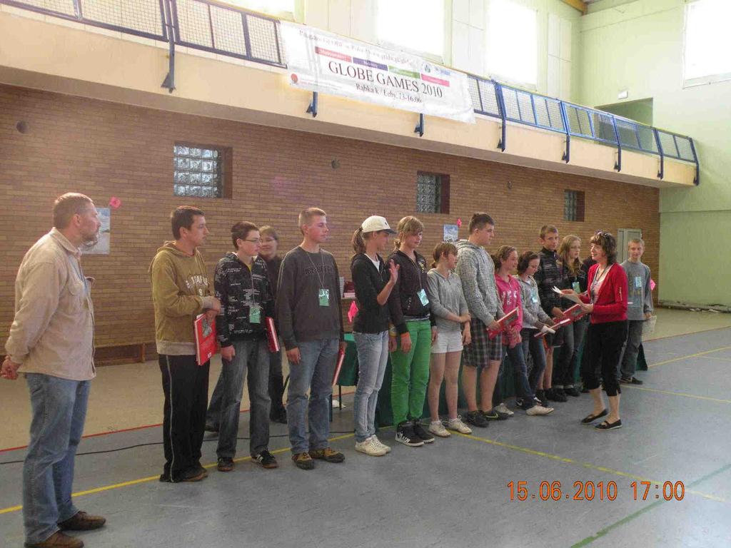46 WARSZTATY GLOBE GAMES OCZAMI UCZESTNIKÓW RĄBKA 13.06-16.06.2010 W dniach 13 16 czerwca odbyły się Polskie GLO- BE GAMES 2010. Zmagania odbywały się w Słowińskim Parku Narodowym w Rąbce, koło Łeby.