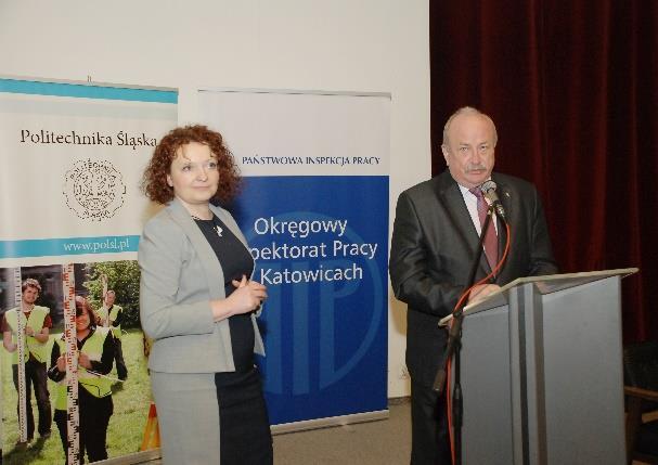 23 13 marca na Wydziale Górnictwa i Geologii odbyło się forum górnicze pt. Uwaga! Pył! Zabezpiecz się!