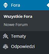 UWAGA: Zakładka przenosząca do forum może być dostępna w menu nawigacyjnym wyświetlanym w miejscach określonych używanym motywem np.