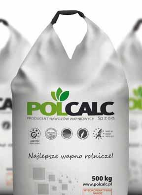 Nawozu Polcalc III Generacji nie należy mieszać z żadnym nawozem w komorze rozsiewacza.