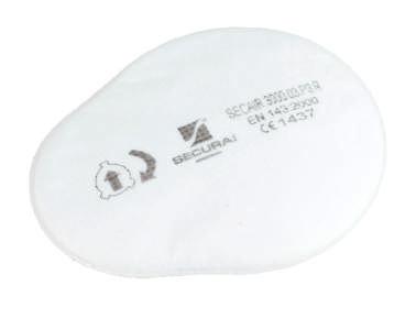 OCHRONA DRÓG ODDECHOWYCH FILTRY PRZECIWPYŁOWE Filtry SECAIR 3000.