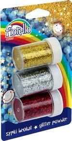 GR-FB5 Cekiny confetti FIORELLO błyszczące cekiny w różnych kolorach, kształtach i rozmiarach.