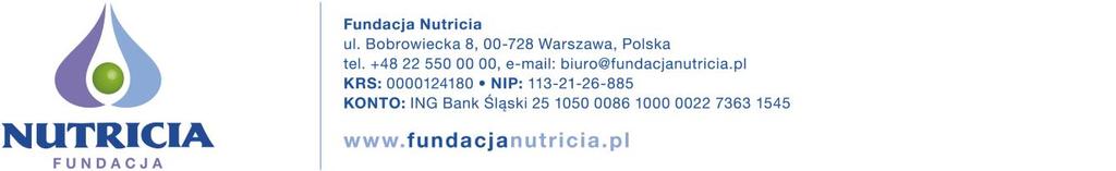 REGULAMIN przyznawania środków z budżetu Fundacji NUTRICIA na finansowanie projektów badawczych Definicje pojęć.